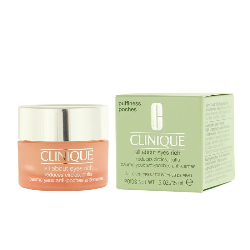 Clinique All About Eyes Rich Baume Yeux Anti-poches Anti-cernes 15ml
