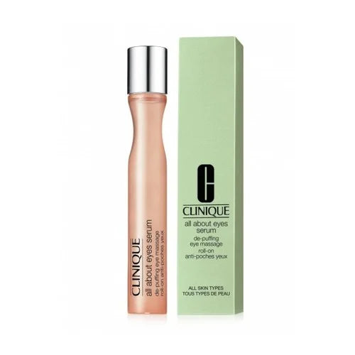 Clinique All About Eyes serum roll-on anti-poches yeux 15ml