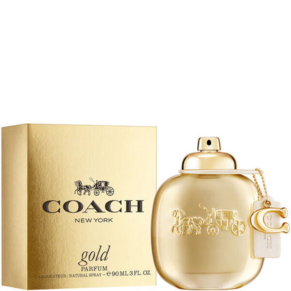 Coach Gold Parfum 90 ml Femme – Élégance Dorée et Féminité Addictive