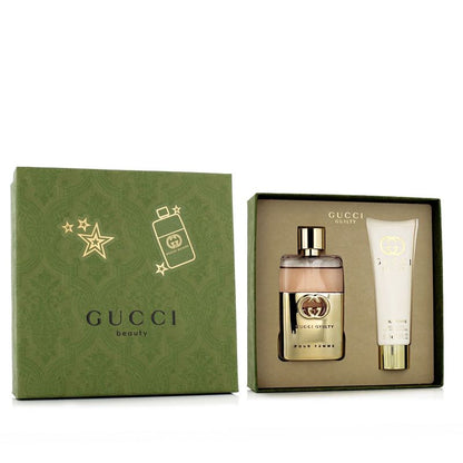 Coffret Cadeau Gucci Guilty Pour Femme EDP 50 ml + Lotion Corps 50 ml