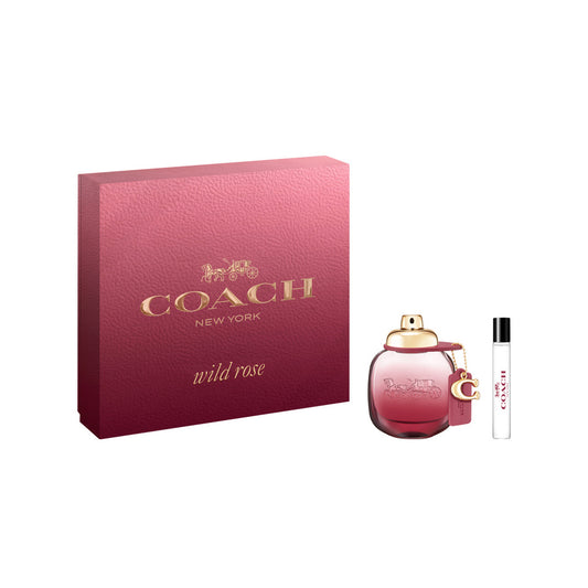 Coffret cadeau Coach Wild Rose Eau De Parfum 50 ml + EDP MINI 7.5 ml Femme Coach