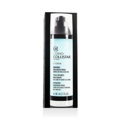 Collistar Uomo Hydra Hydratant Fraîcheur Totale Crème-gel Visage et Contour des yeux 80ml