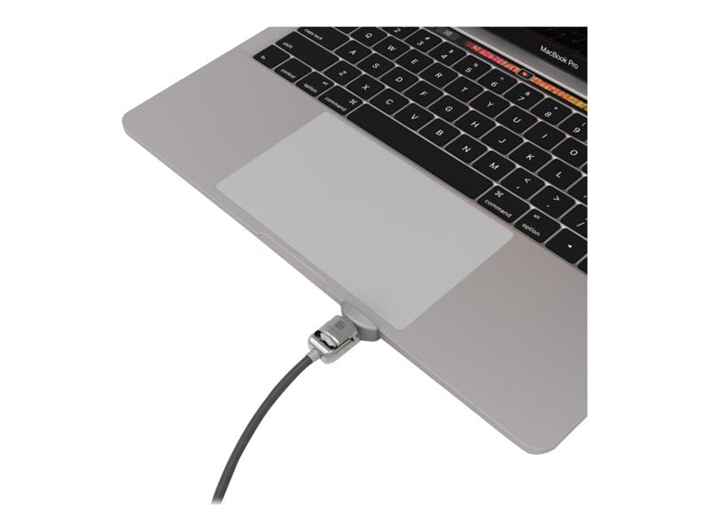 Compulocks Universal MacBook Pro 13-inch M2 / M1 Chip Security Lock Adapter With Cable Lock - Adaptateur à fente de verrouillage pour la sécurité - avec câble de sécurité à clé - pour Apple MacBook Pro 13.3" (Late 2016, Mid 2017, Mid 2018, Mid 2019, Early Super Promo PC