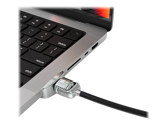 Compulocks MacBook Pro 14" M1 & M2 Lock Adapter With Key Lock - Adaptateur à fente de verrouillage pour la sécurité - avec serrure à clé - pour Apple MacBook Pro 14 (Late 2021) Super Promo PC
