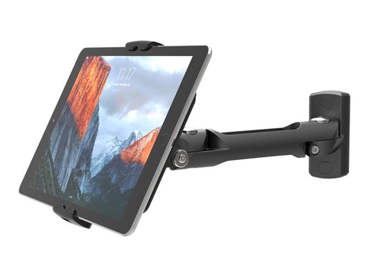 Compulocks Cling Swing Arm Universal Tablet Wall Mount - Kit de montage (support mural, bras pivotant) - pour tablette - noir Super Promo PC