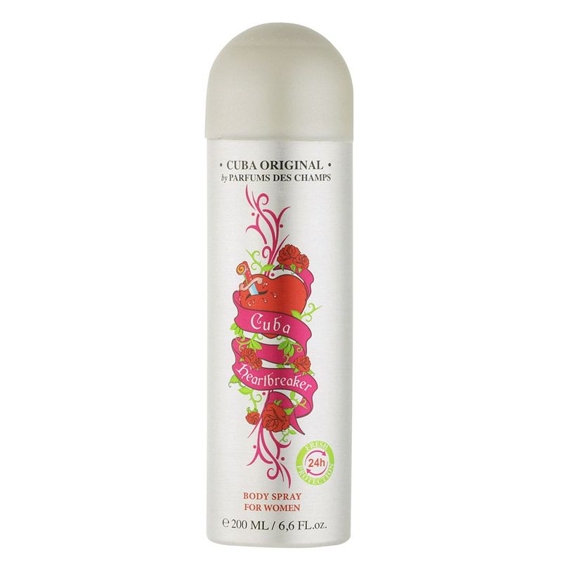 Desodorante en spray Cuba Heartbreaker 200 ml para mujer