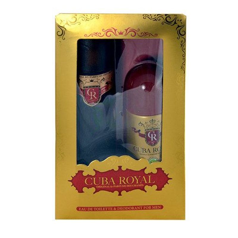 Cuba Royal Eau de Toilette 100 ml + Déodorant Roll-On 50 ml Homme
