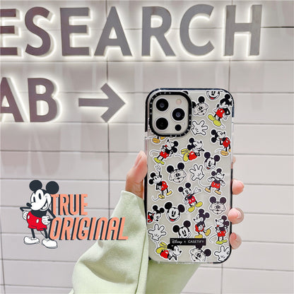 Coque de protection transparente Mickey Mouse pour iPhone 12