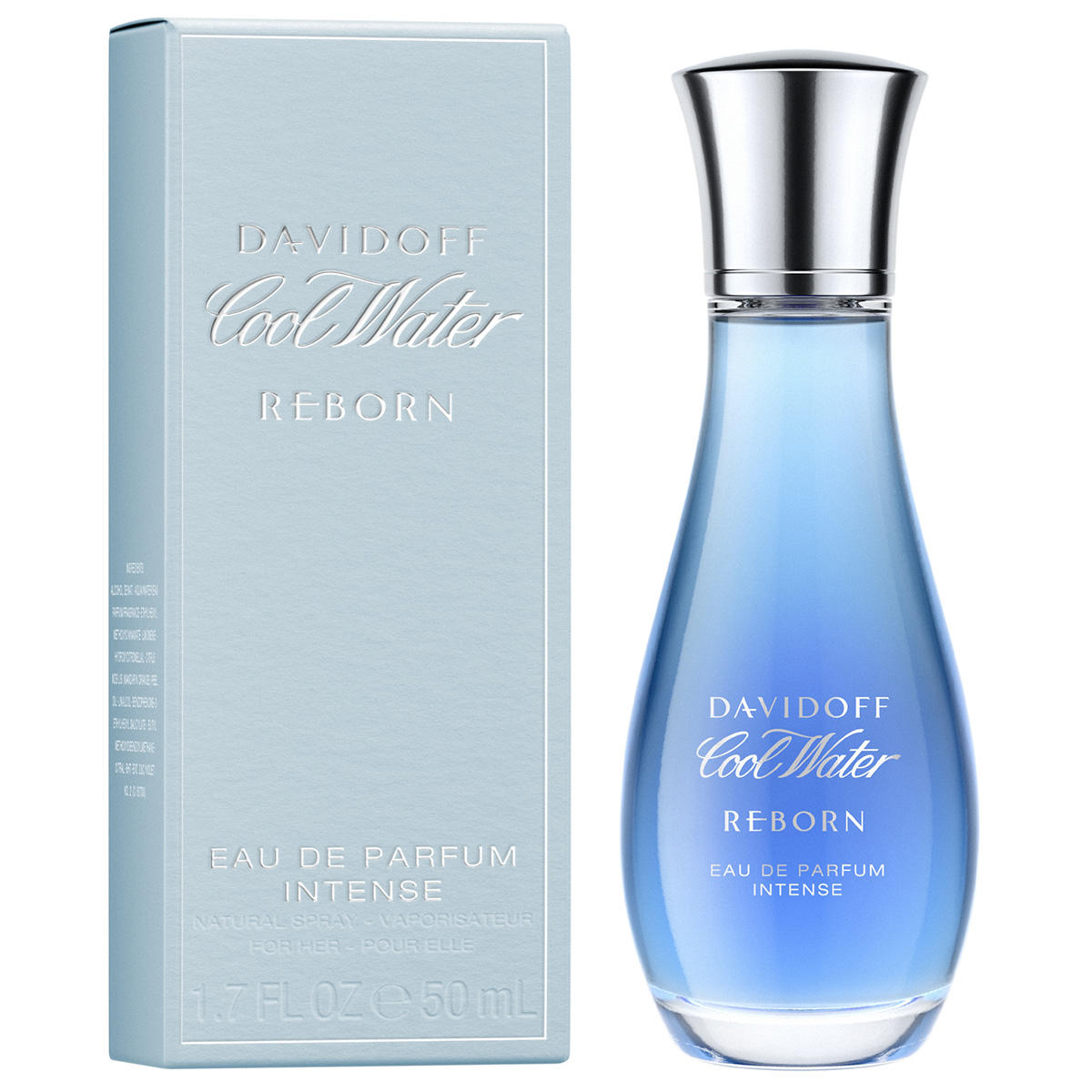 Davidoff Cool Water Reborn For Her Eau De Parfum Intense 50ml Femme