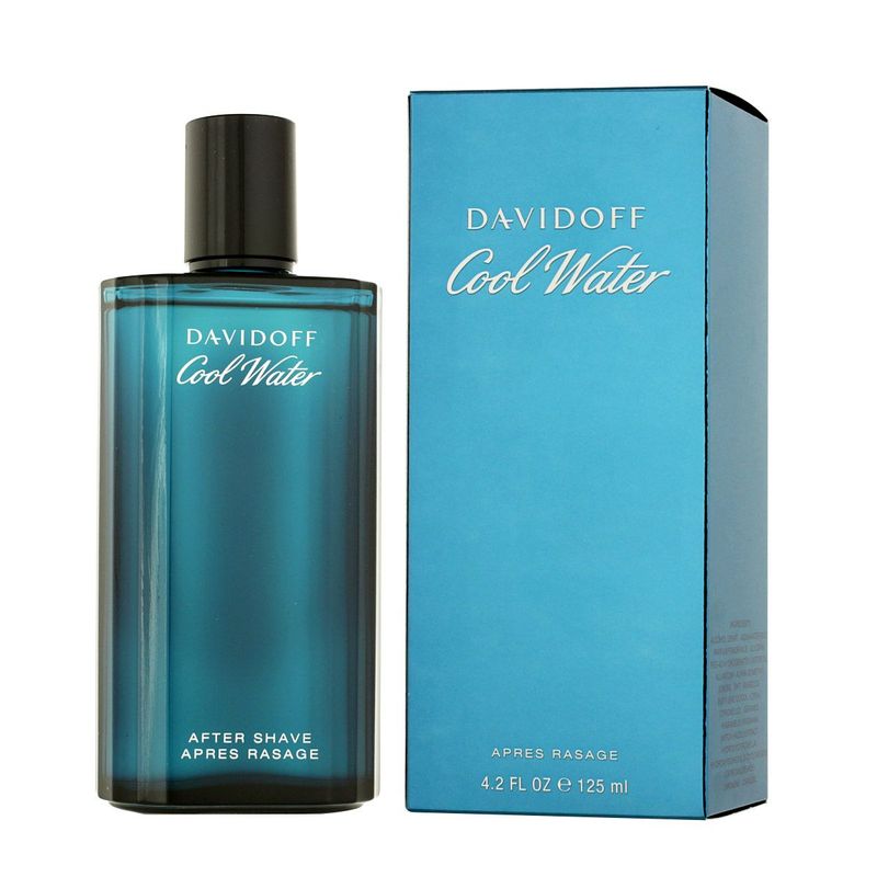 Davidoff Cool Water para hombre, loción para después del afeitado, 125 ml