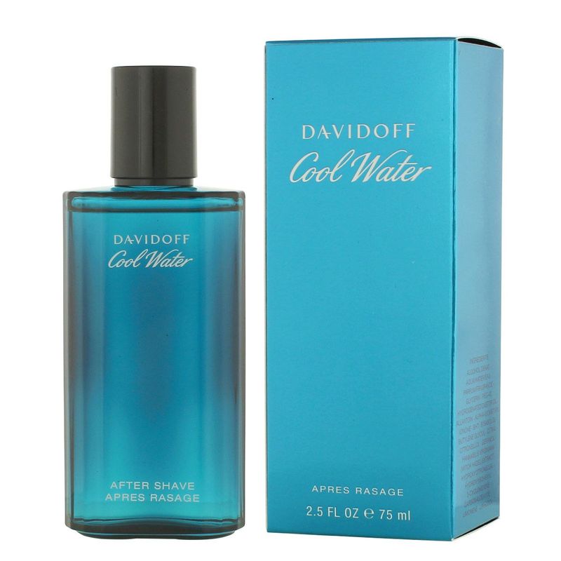 Davidoff Cool Water para hombre, loción para después del afeitado, 75 ml
