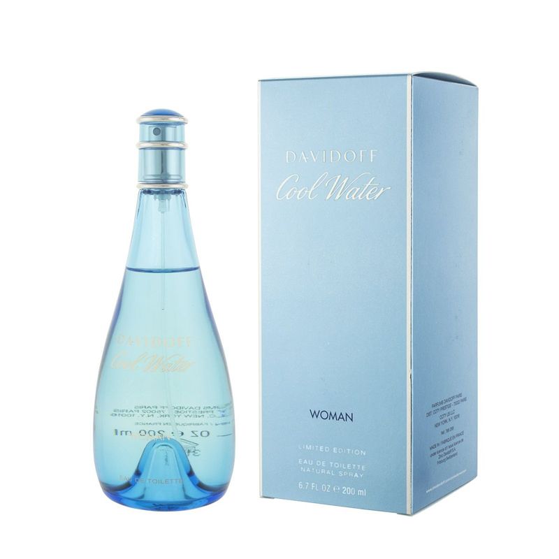 Davidoff Cool Water for Women Eau De Toilette 200ml Femme
