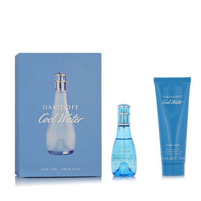 Davidoff Cool Water for Women Eau de Toilette 30 ml + Lait corps 75 ml Femme