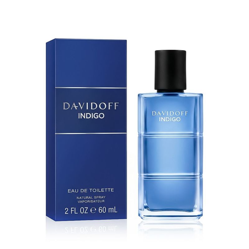 Davidoff Indigo Eau de Toilette 60 ml Homme : Fraîcheur Aromatique et Élégance Moderne