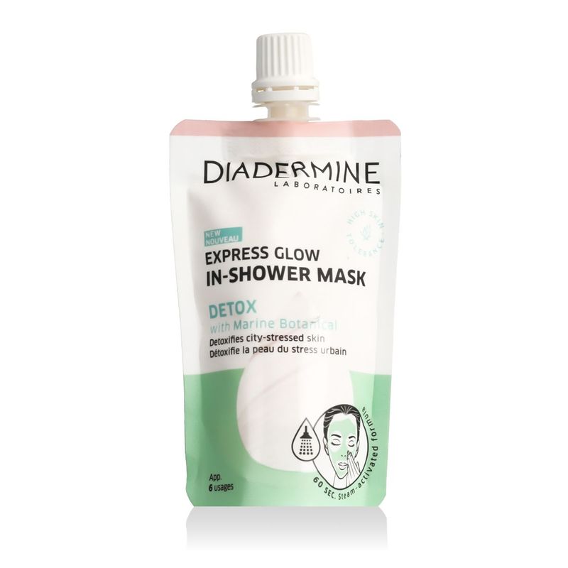 Diadermine Laboratoires Express Glow In-Shower Mask Masque Visage 50 ml