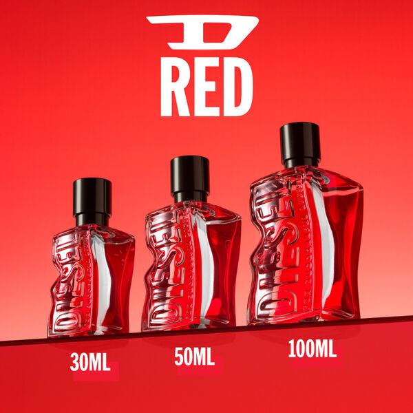 Diesel D Red by Diesel Eau de Parfum Unisexe 50 ml : le parfum intense, moderne et audacieux