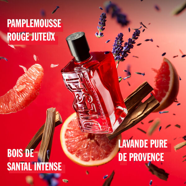 Diesel D Red by Diesel Eau de Parfum Unisexe 50 ml : le parfum intense, moderne et audacieux