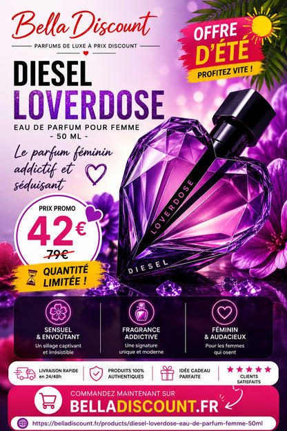 Diesel Loverdose Eau De Parfum Para Mujer 50ml