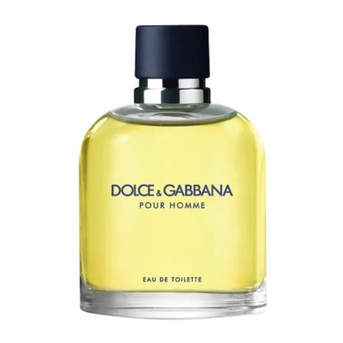 Dolce & Gabbana Pour Homme Eau de Toilette Testeur 125 ml – Parfum Homme Élégant et Intemporel