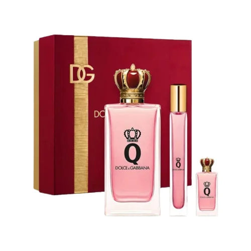 Dolce & Gabbana Q by Dolce & Gabbana Eau de Parfum 100ml + EDP 5ml + EDP 10ml Femme | Belladiscount
