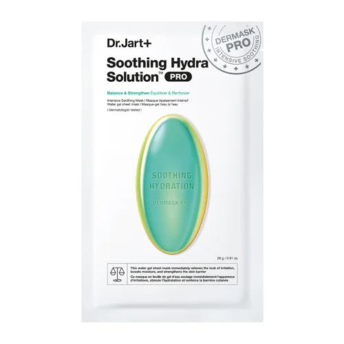 Dr.Jart+ Dermask Soothing Hydra Solution™ PRO Masque Tissu Apaisant Visage 26g