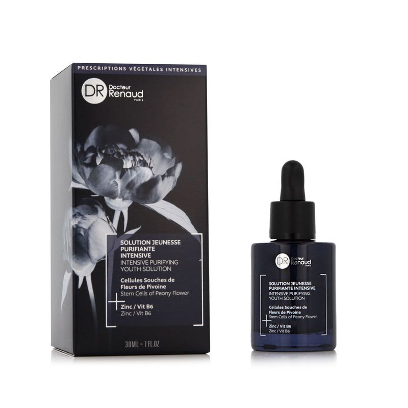Dr Renaud Solution Jeunesse Purifiante Intensive cellules souches de Fleurs de Pivoine 30ml