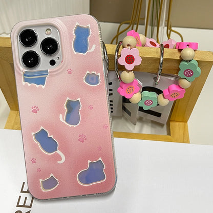 Coque colorée avec feux d'artifice étoilés iPhone 13/12/14 Pro Max