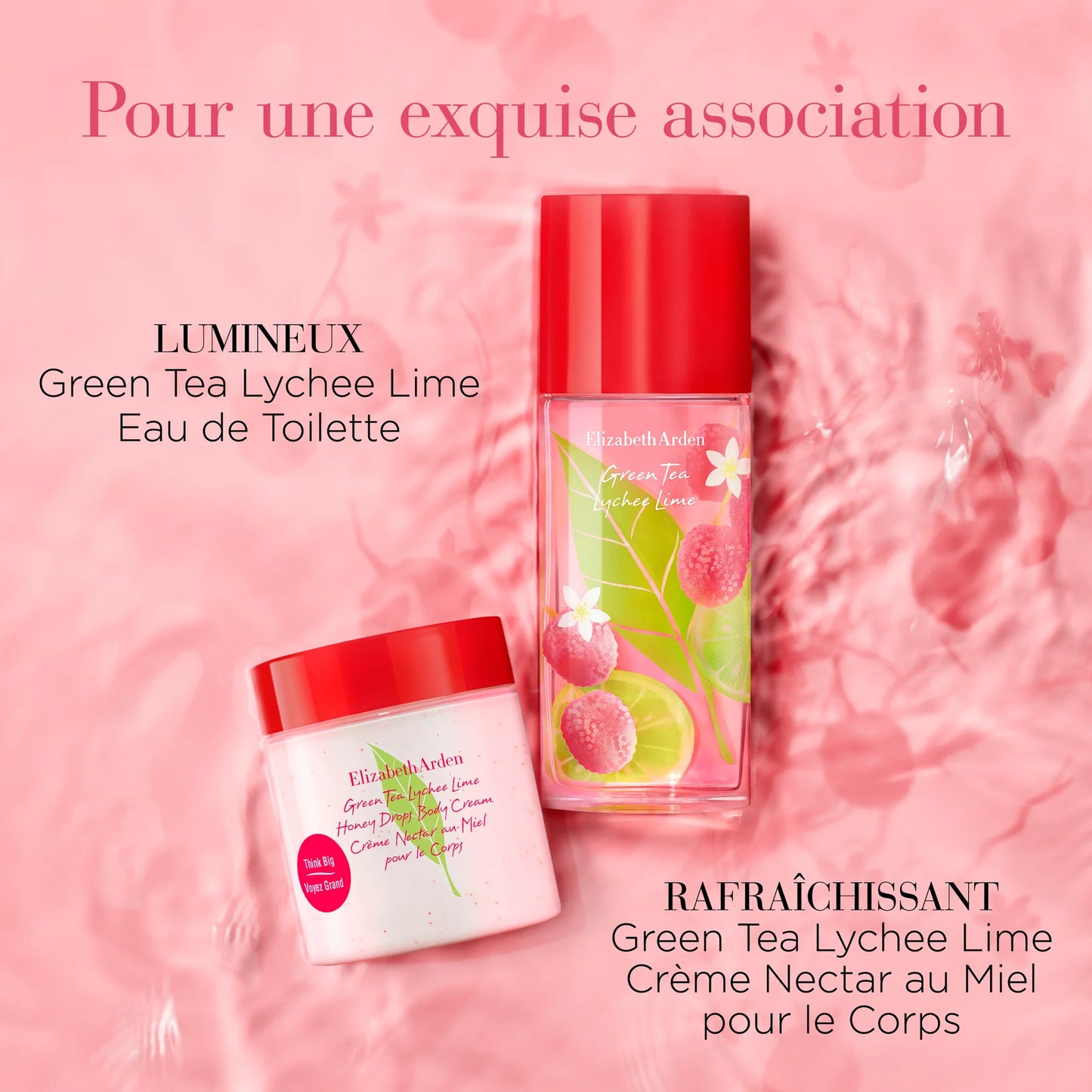 Elizabeth Arden Green Tea Lychee Lime Crème Nectar au Miel Corps 500 ml