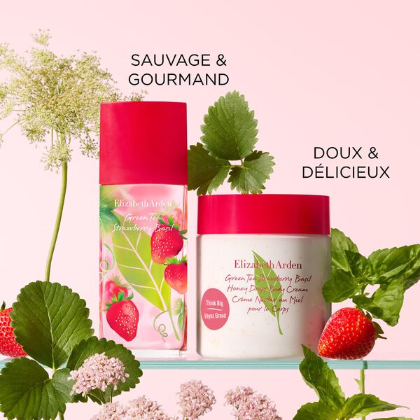 Elizabeth Arden Green Tea Strawberry Basil Crème Nectar au Miel pour le Corps 500 ml