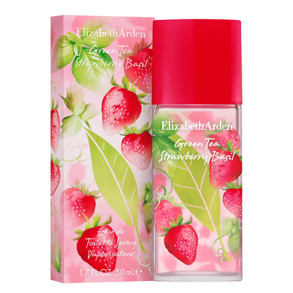 Elizabeth Arden Green Tea Strawberry Basil Eau De Toilette 100 ml Femme : fraîcheur fruitée et énergie végétale