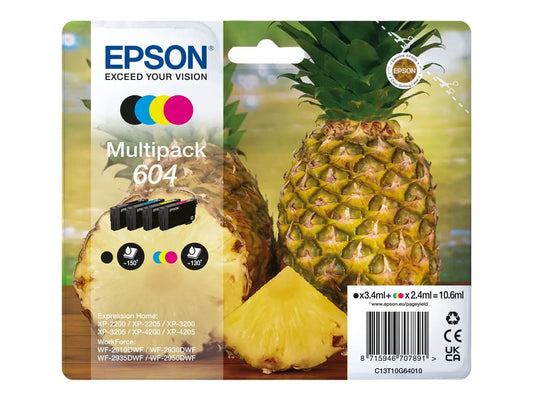 Epson 604 Multipack - Cartouche d'encre - C13T10G64020 EPSON