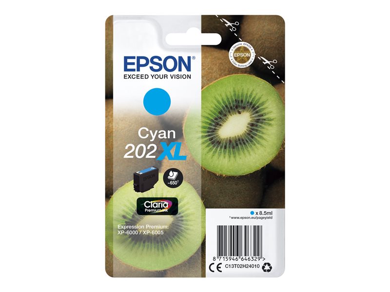 Epson 202XL - Cartouche d'encre - C13T02H24010 EPSON