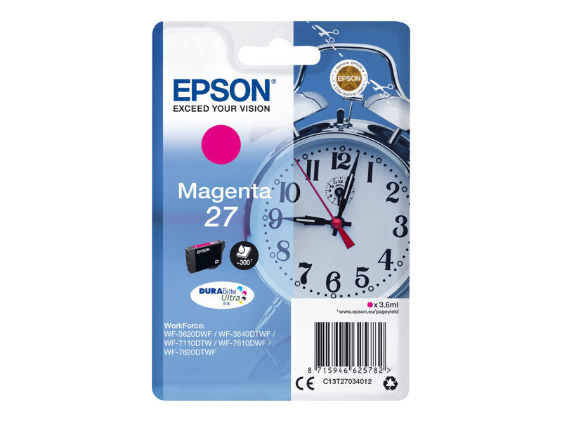 Epson 27 - Cartouche d'encre - C13T27034012 EPSON