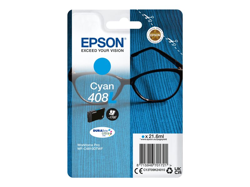Epson 408 - cartouche d'encre - C13T09K24010 EPSON