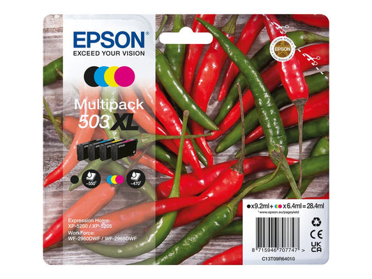 Epson 503XL Multipack - cartouche d'encre - C13T09R64010 EPSON