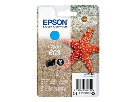 Epson 603 - Cartouche d'encre - C13T03U24010 EPSON