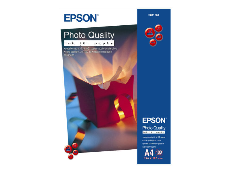 Epson Photo Quality Ink Jet Paper - papier - C13S041061 Epson