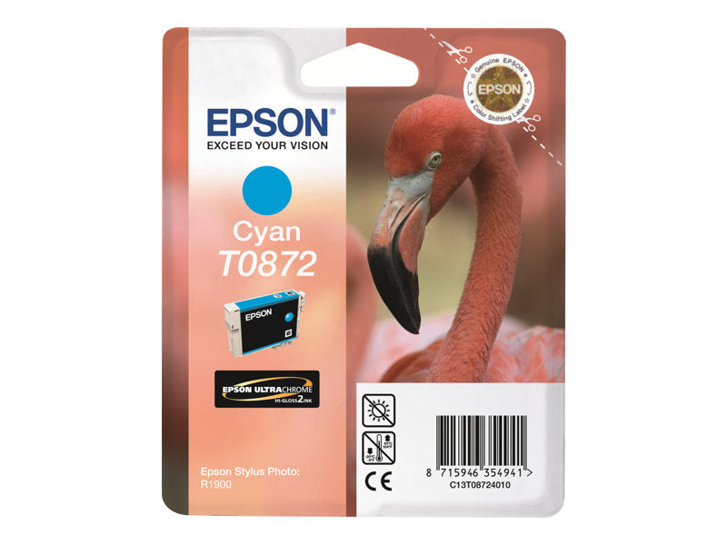 Epson T0872 - Cartouche d'encre - C13T08724010 EPSON