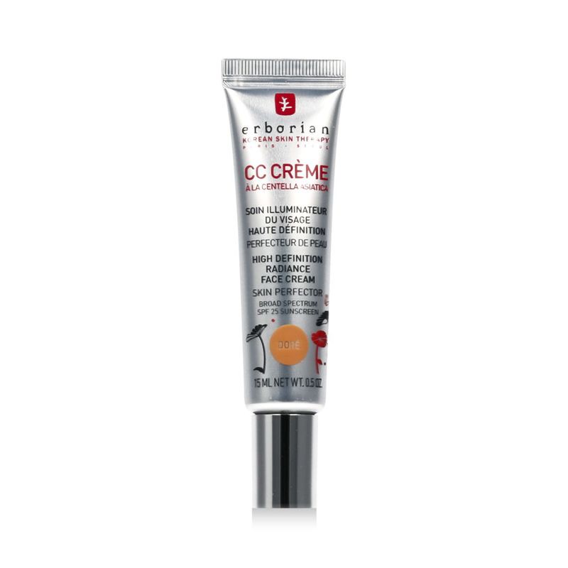 Erborian CC Crème Soin Illuminateur du Visage SPF 25 (Doré) 15 ml