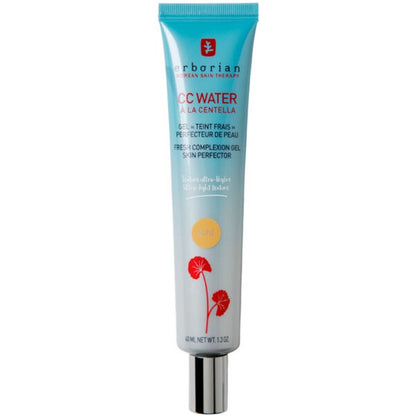 Erborian CC Water à la Centella Gel "Teint Frais" Perfecteur de Peau (Doré) 40ml