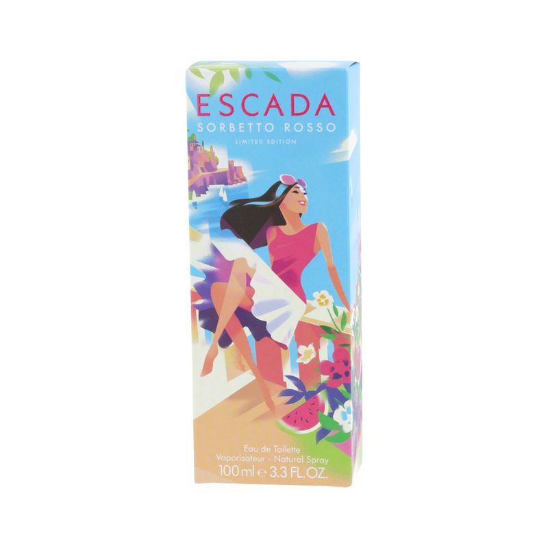 Escada Sorbetto Rosso Eau De Toilette 100ml Femme
