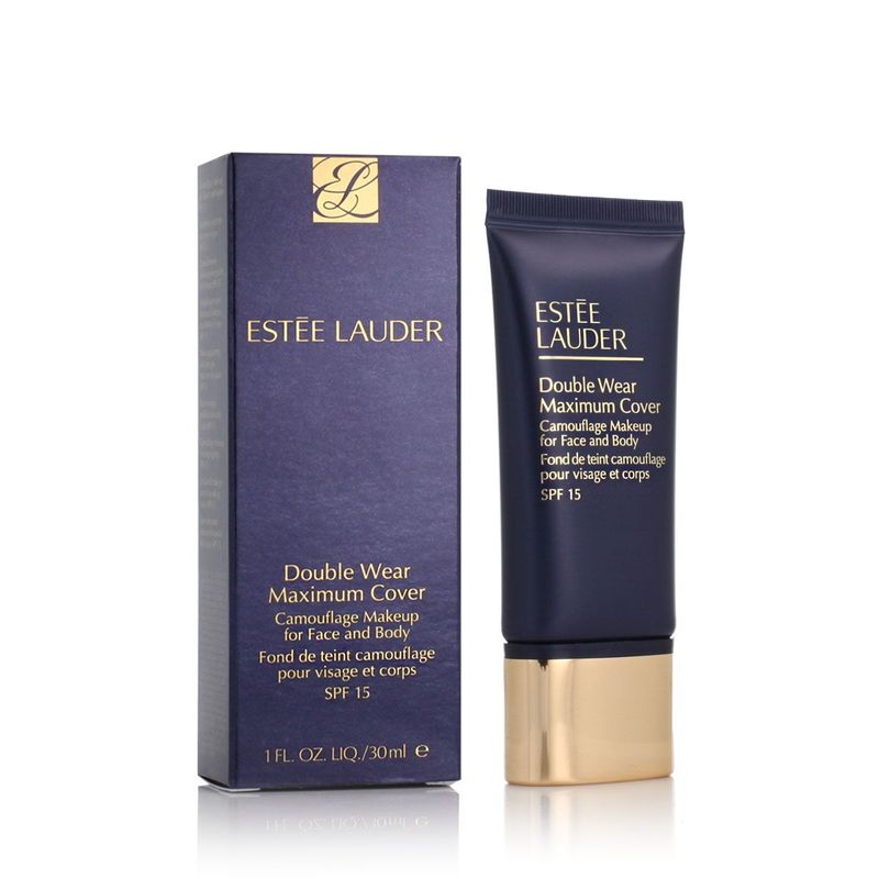 Estée Lauder Double Wear Maximum Cover Fond de teint camouflage pour visage et corps SPF 15 (1N3 Creamy Vanilla) 30 ml
