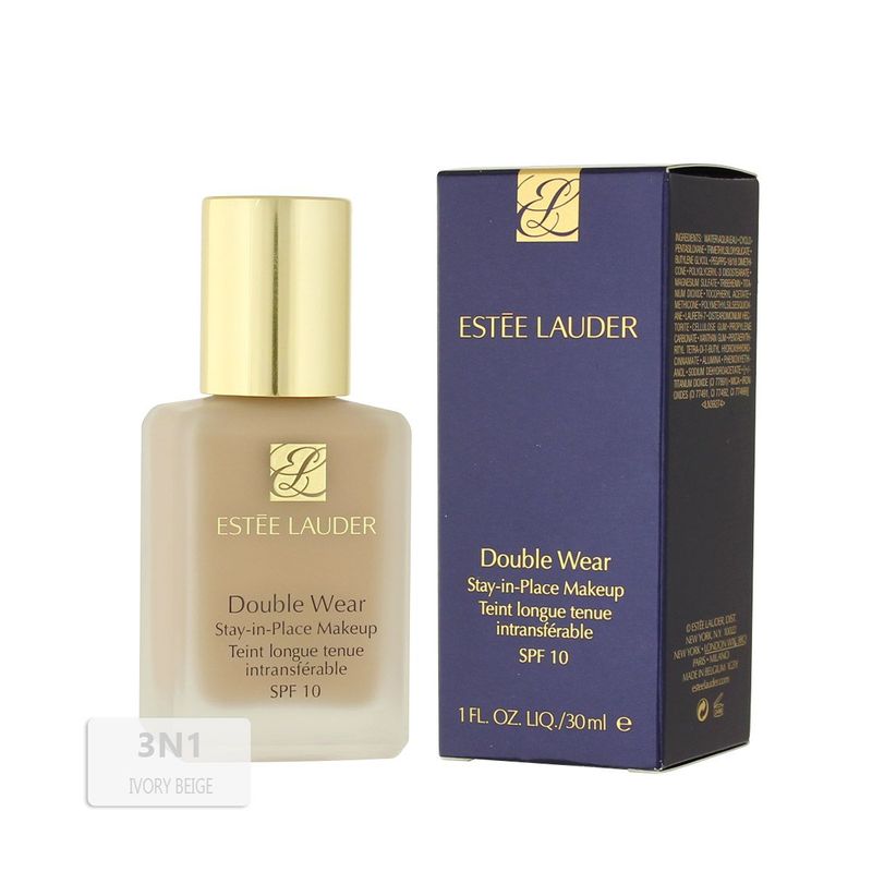 Maquillaje Estée Lauder Double Wear Stay-in-Place FPS 10 (3N1 Beige Marfil) 30 ml