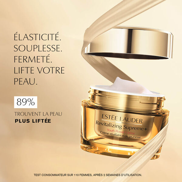 Estée Lauder Revitalizing Supreme+ Crème Révélatrice de Jeunesse 50 ml – Soin Anti-Âge Raffermissant Haute Performance