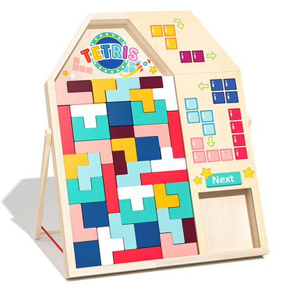 Tetris – Puzzle multifonction, jeu de blocs verticaux, manuel, cerveau, jouets éducatifs pour enfants