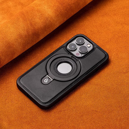Étui Apple 16 Promax en cuir avec support magnétique, étui de protection anti-chute