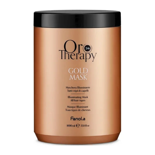 Fanola Oro Therapy 24K Gold Mask Masque Illuminant pour cheveux 1000ml