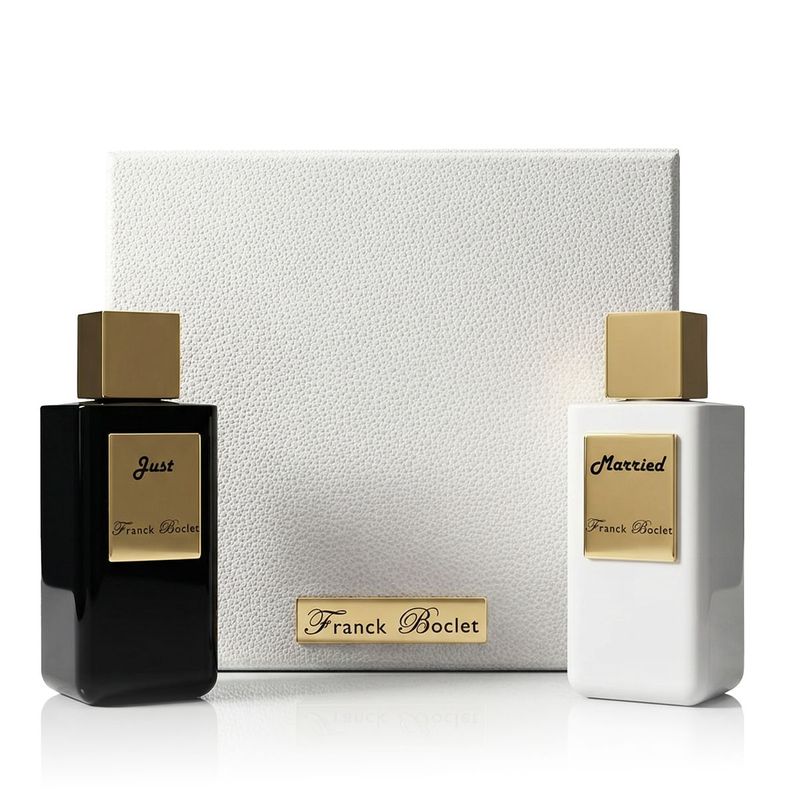Franck Boclet Extrait de Parfum Just 100ml + Extrait de Parfum Married 100ml Homme