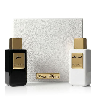 Franck Boclet Extrait de Parfum Just 100ml + Extrait de Parfum Married 100ml Homme