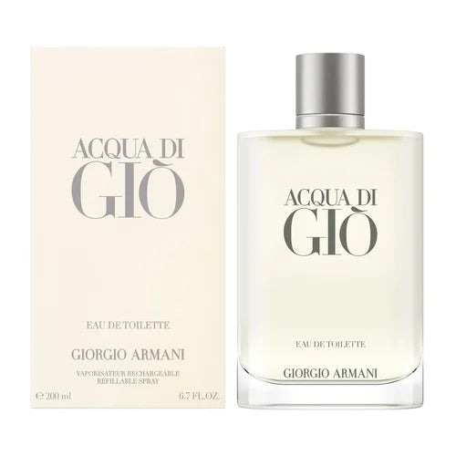 Giorgio Armani Acqua di Giò Pour Homme Eau de Toilette Rechargeable 200 ml